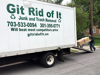 truck load junk burke va